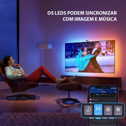 Luz led para TV Ambilight